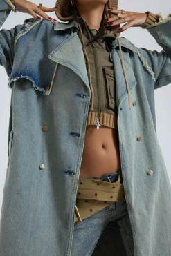 Jaded London Denim Jackets*Downtown Denim Coat
