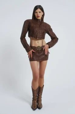 Jaded London *Easy Rider Faux Leather Jacket