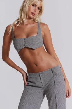 Jaded London *Elara Bralette Top