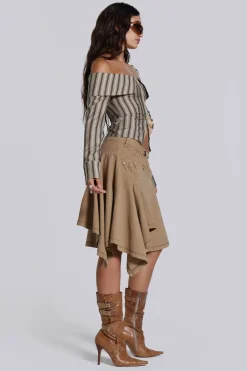 Jaded London Bandeau Tops*Emra Off The Shoulder Shirt