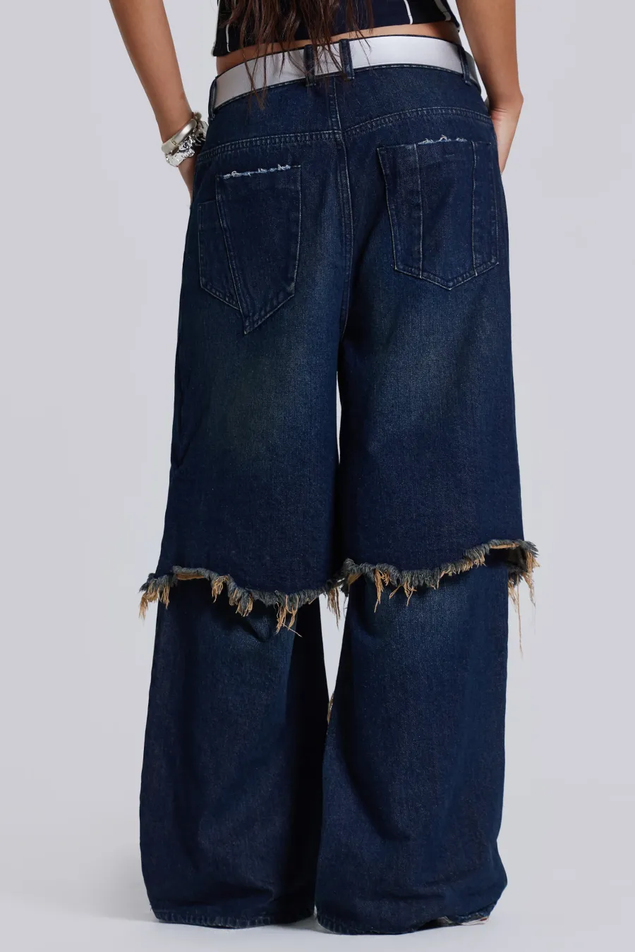 Jaded London Jeans*Evo Double Layered Jeans