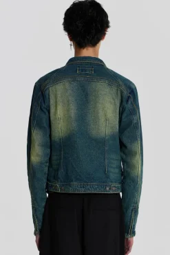 Jaded London *Exhaust Sandblast Denim Jacket