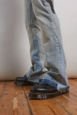Jaded London Jeans*Flared Jean With Inserted Panel