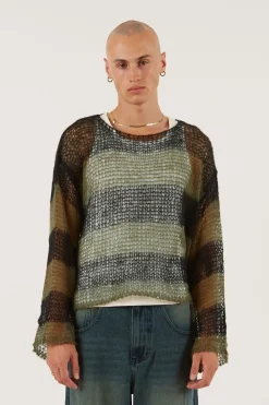 Jaded London Knitwear*Green Nirvana Jumper