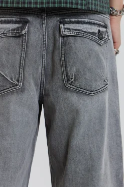 Jaded London Jeans*Grey Acid Razor Jean