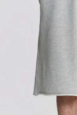Jaded London Joggers*Grey Marl Colossus Jogger Shorts