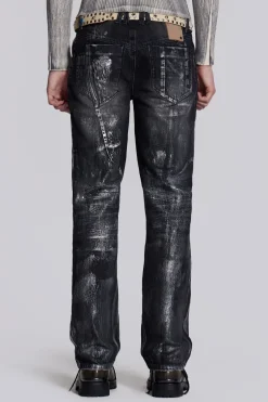 Jaded London Jeans*Gunmetal Reed Jeans
