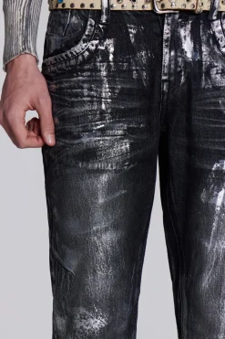 Jaded London Jeans*Gunmetal Reed Jeans