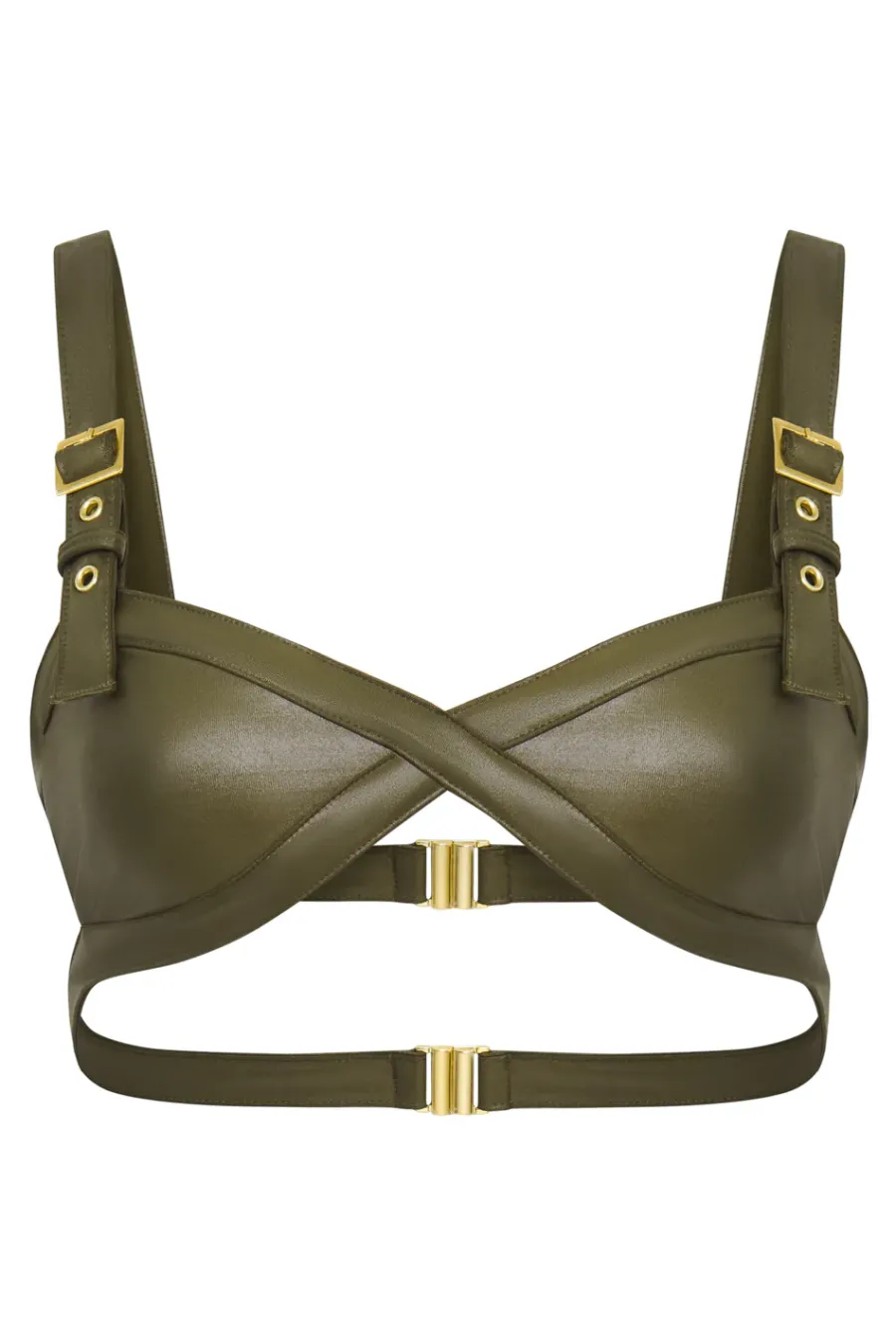 Jaded London New In Beach & Swimwear*Hydra Bikini Top With Buckle Detail