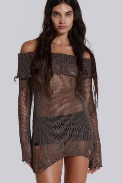 Jaded London Mini Dresses*Kaia Knit Dress
