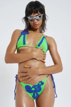 Jaded London Bikini Tops*Kauai Crochet Triangle Bikini Top