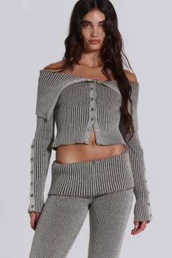 Jaded London *Kensu Off The Shoulder Knit Top