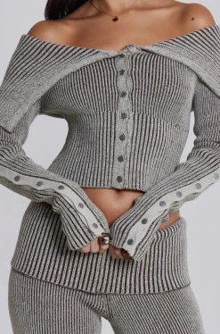 Jaded London *Kensu Off The Shoulder Knit Top