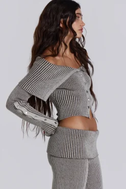 Jaded London *Kensu Off The Shoulder Knit Top