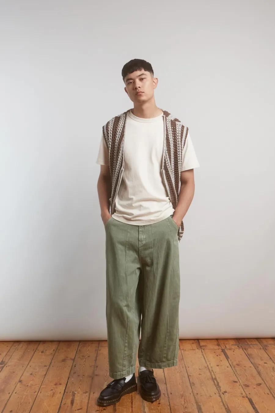Jaded London Trousers*Khaki Balloon Pants