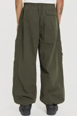 Jaded London Parachute Pants*Khaki Parachute Cargo Pants