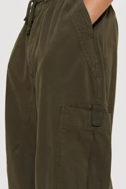 Jaded London Parachute Pants*Khaki Parachute Cargo Pants