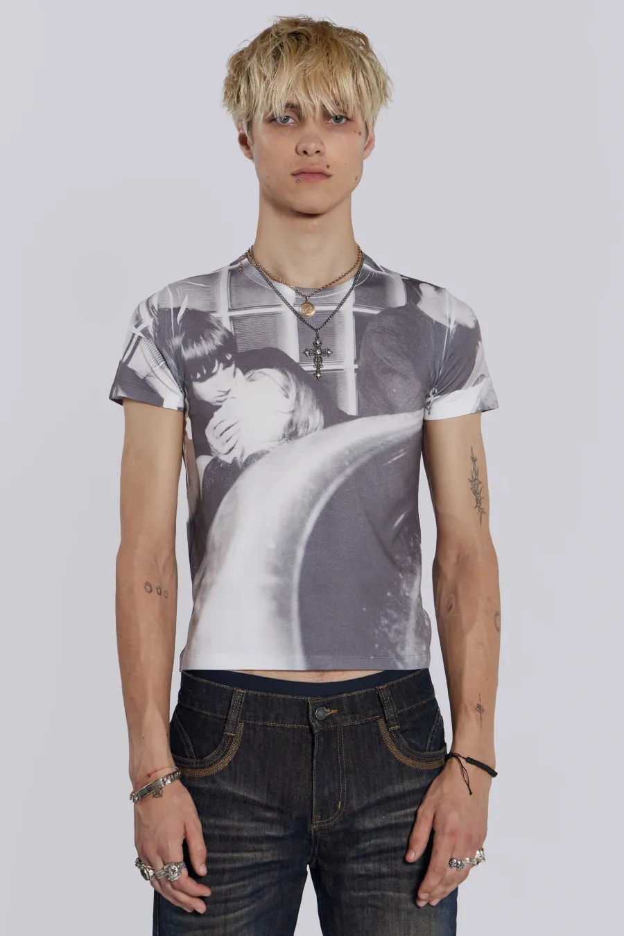 Jaded London T-Shirts*Kissing Club Tee