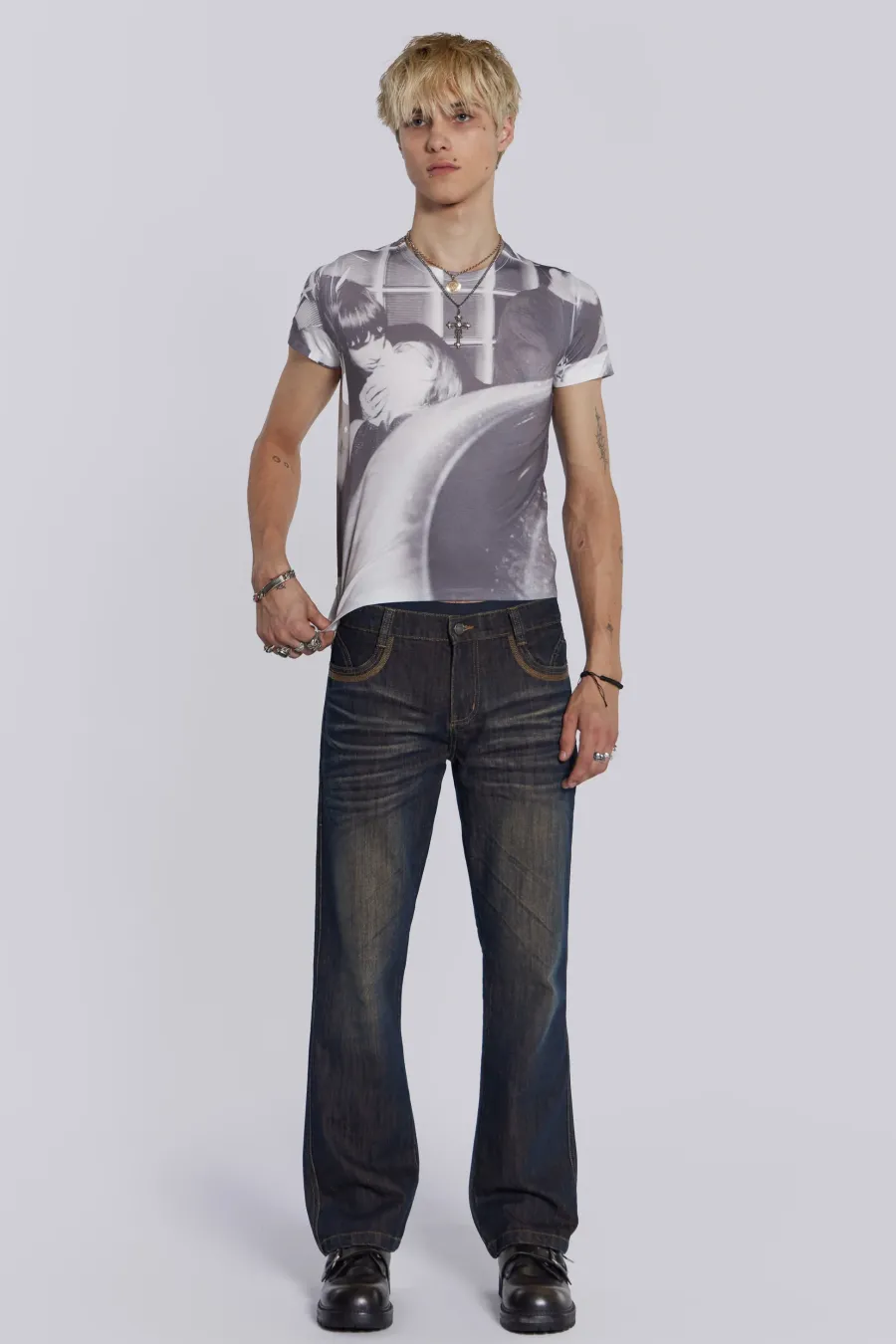 Jaded London T-Shirts*Kissing Club Tee