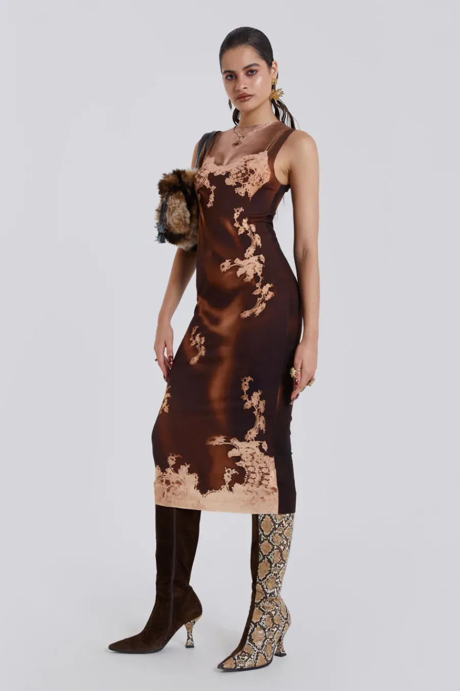 Jaded London Midi Dresses*Let It Slip Midi Dress