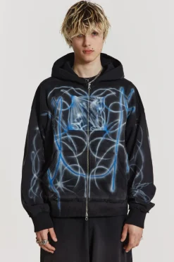 Jaded London Hoodies & Sweatshirts*Light Across The Water Zip Up Hoodie