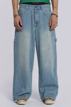Jaded London Jeans*Light Wash Colossus Carpenter Jeans