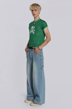 Jaded London Jeans*Light Wash Colossus Carpenter Jeans
