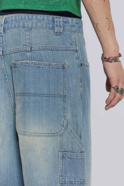 Jaded London Jeans*Light Wash Colossus Carpenter Jeans