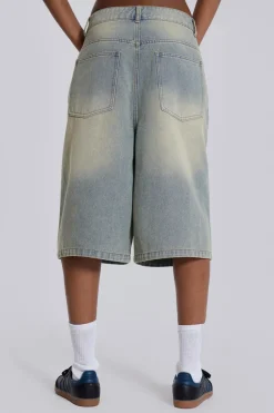 Jaded London Jeans*Light Wash Jumbo Jorts