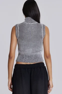 Jaded London Knitwear*Maddox Sleeveless Knitted Top