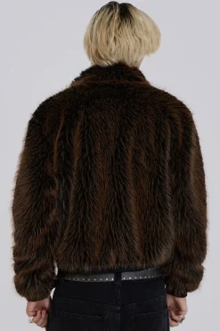 Jaded London *Mendoza Faux Fur Jacket