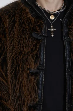 Jaded London *Mendoza Faux Fur Jacket
