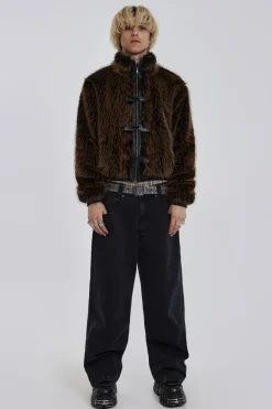 Jaded London *Mendoza Faux Fur Jacket
