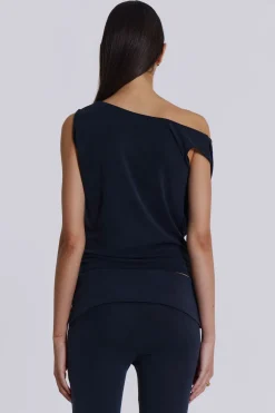Jaded London *Mira Soft Touch Drape Top