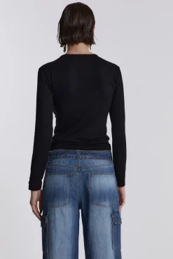 Jaded London Long Sleeve Tops*Movie Star Long Sleeve Top