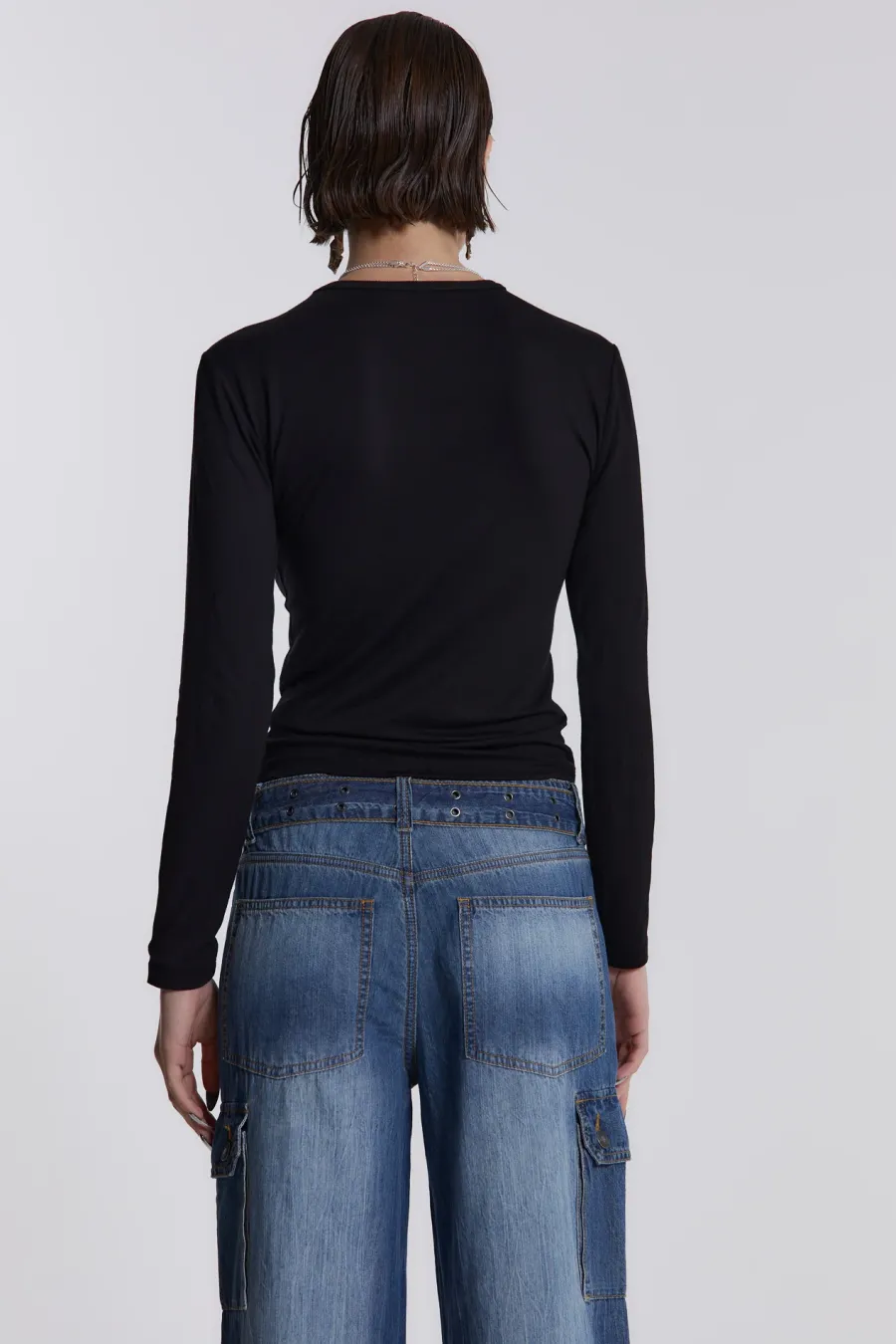 Jaded London Long Sleeve Tops*Movie Star Long Sleeve Top