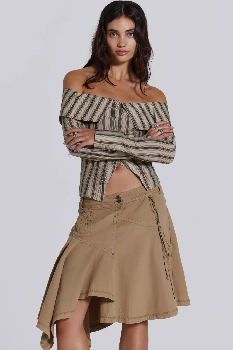 Jaded London Midi Skirts*Noa Cargo Midi Skirt