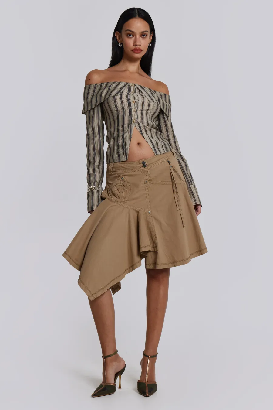 Jaded London Midi Skirts*Noa Cargo Midi Skirt