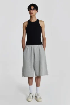Jaded London *Ntrls Black Rib Vest