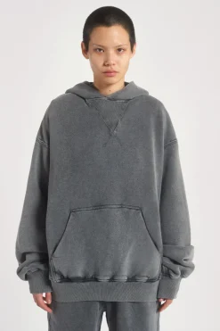 Jaded London Hoodies & Sweatshirts*Ntrls Chrome Grey Oversized Hoodie