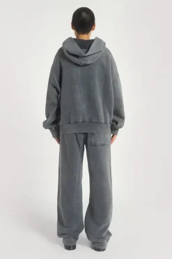 Jaded London Hoodies & Sweatshirts*Ntrls Chrome Grey Oversized Hoodie