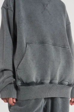 Jaded London Hoodies & Sweatshirts*Ntrls Chrome Grey Oversized Hoodie