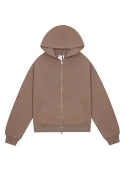Jaded London Hoodies & Sweatshirts*Ntrls Clay Oversized Zip Through Hoodie