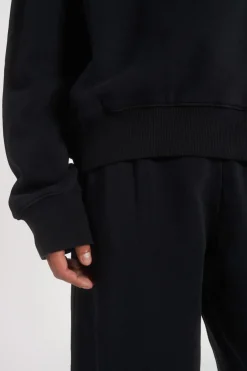 Jaded London *Ntrls Dust Black Crew Neck Sweatshirt