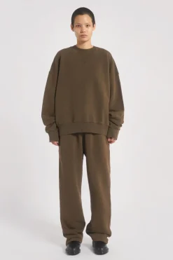 Jaded London *Ntrls Mocha Crew Neck Sweatshirt