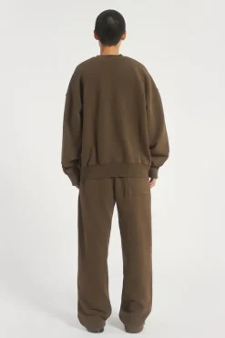 Jaded London *Ntrls Mocha Crew Neck Sweatshirt