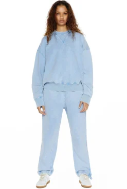 Jaded London *Ntrls Powder Blue Crew Neck Sweatshirt