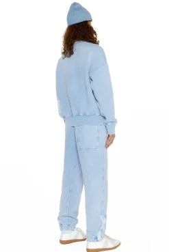 Jaded London *Ntrls Powder Blue Crew Neck Sweatshirt