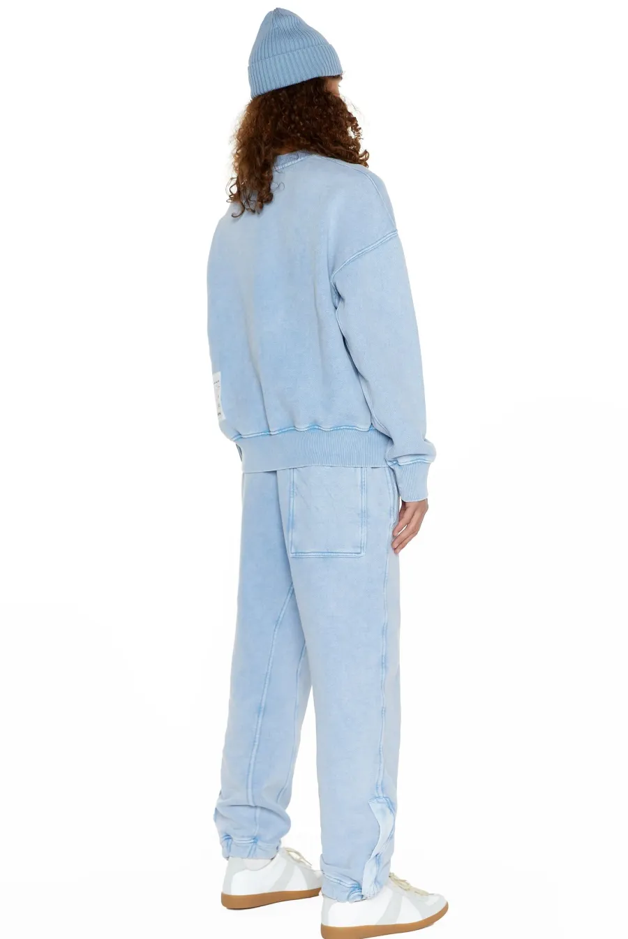 Jaded London *Ntrls Powder Blue Crew Neck Sweatshirt