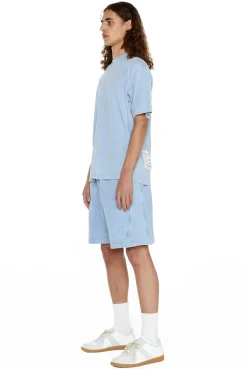 Jaded London T-Shirts*Ntrls Powder Blue Oversized T-Shirt